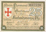 Germany, 25 Pfennig, P43.1b