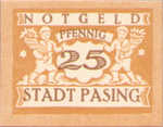 Germany, 25 Pfennig, P6.5f