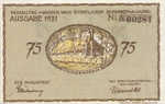 Germany, 75 Pfennig, 1064.1