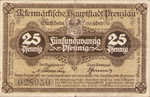 Germany, 25 Pfennig, P34.1a