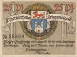 Germany, 25 Pfennig, P17.2b