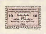 Germany, 10 Pfennig, P14.3b