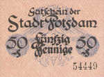 Germany, 50 Pfennig, P33.2b
