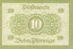Germany, 10 Pfennig, P30.3a