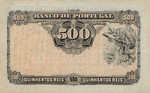 Portugal, 500 Real, P-0105a Sign.2