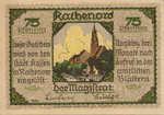 Germany, 75 Pfennig, 1099.2