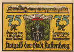 Germany, 75 Pfennig, 1097.2
