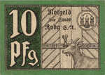 Germany, 10 Pfennig, R32.6a