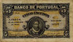 Portugal, 5 Escudo, P-0133 Sign.1