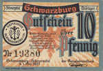 Germany, 10 Pfennig, 1208.1,S57.1a