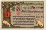 Germany, 50 Pfennig, 1211.1