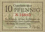 Germany, 10 Pfennig, S12.2a