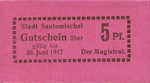 Germany, 5 Pfennig, S15.2a