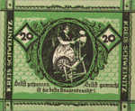 Germany, 20 Pfennig, S63.3b