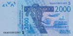 West African States, 2,000 Franc, P-0916Sb
