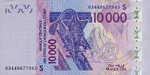 West African States, 10,000 Franc, P-0918Sa
