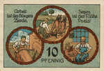 Germany, 10 Pfennig, 1250.1