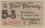 Germany, 5 Pfennig, S97.1a