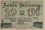 Germany, 10 Pfennig, S97.1b