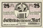 Germany, 25 Pfennig, 1285.1a