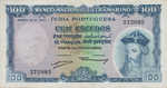 Portuguese India, 100 Escudo, P-0043