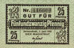 Germany, 25 Pfennig, S131.6a