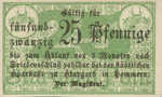 Germany, 25 Pfennig, S102.4a