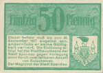 Germany, 50 Pfennig, S91.1c