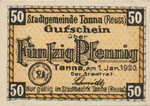 Germany, 50 Pfennig, T3.6c