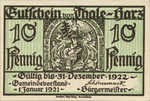 Germany, 10 Pfennig, 1320.1