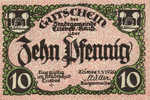 Germany, 10 Pfennig, T26.8b