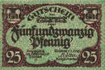 Germany, 25 Pfennig, T26.8c