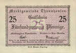 Germany, 25 Pfennig, T8.2