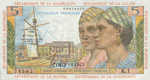 French Antilles, 5 Franc, P-0007a