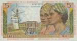 French Antilles, 5 Franc, P-0007b