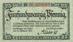 Germany, 25 Pfennig, U4.3a