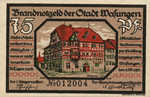 Germany, 75 Pfennig, 1384.1