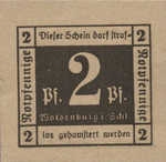 Germany, 2 Pfennig, W3.19b