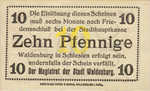 Germany, 10 Pfennig, W3.04f