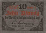 Germany, 10 Pfennig, W3.01a