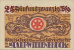 Germany, 25 Pfennig, 1423.1a