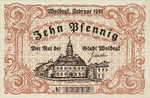 Germany, 10 Pfennig, W55.4a