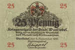 Germany, 25 Pfennig, W66.4f