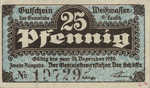Germany, 25 Pfennig, W25.4f