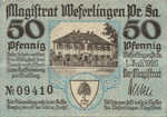 Germany, 50 Pfennig, W16.1d