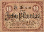 Germany, 10 Pfennig, Z22.2c
