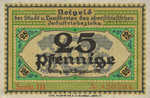 Germany, 25 Pfennig, O8.2