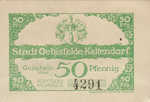 Germany, 50 Pfennig, O11.1e