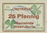 Germany, 25 Pfennig, O3.11b