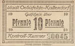 Germany, 10 Pfennig, O11.1a